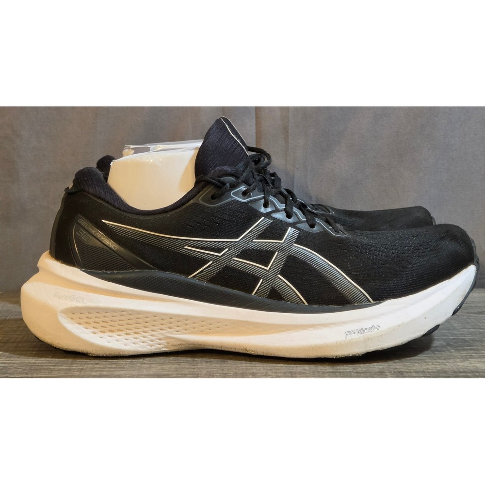 Asics Gel Kayano 30 Running Shoes Sneakers Womens Size 11 Narrow Black